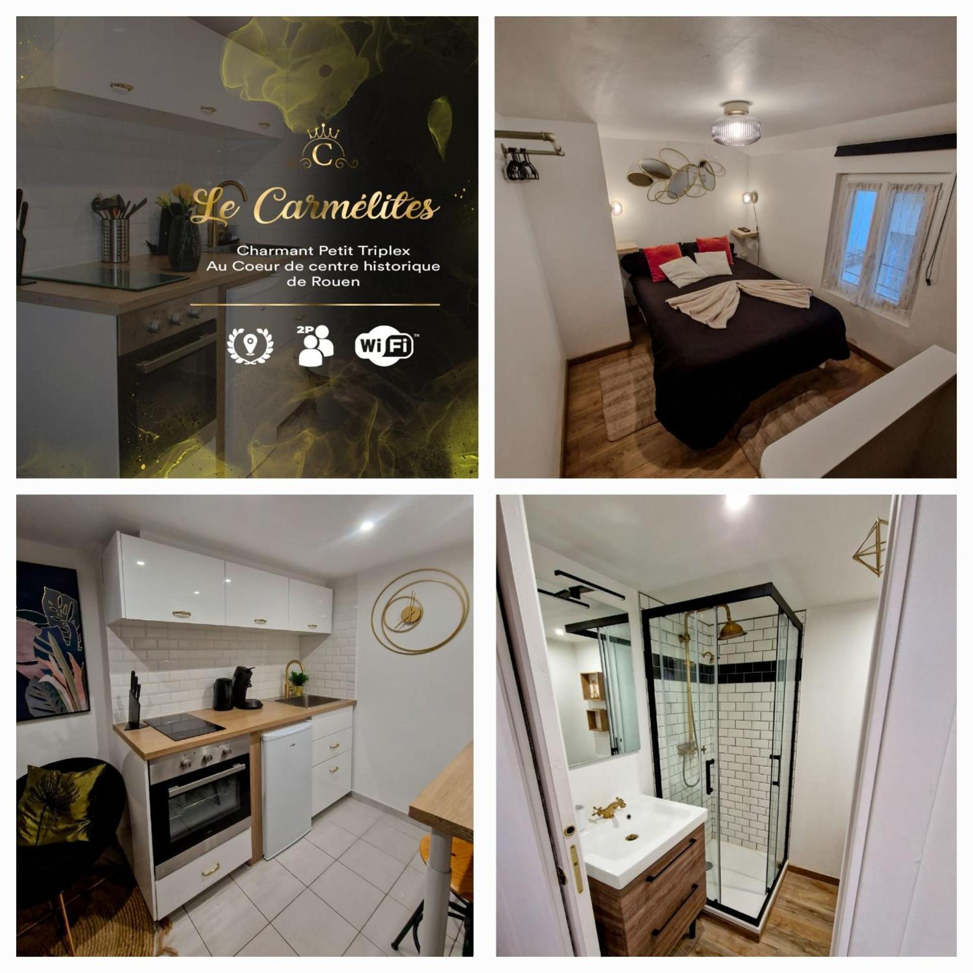 Апартаменти Le Petit Triplex Des Carmelites -Coeur Historique Руан Екстер'єр фото